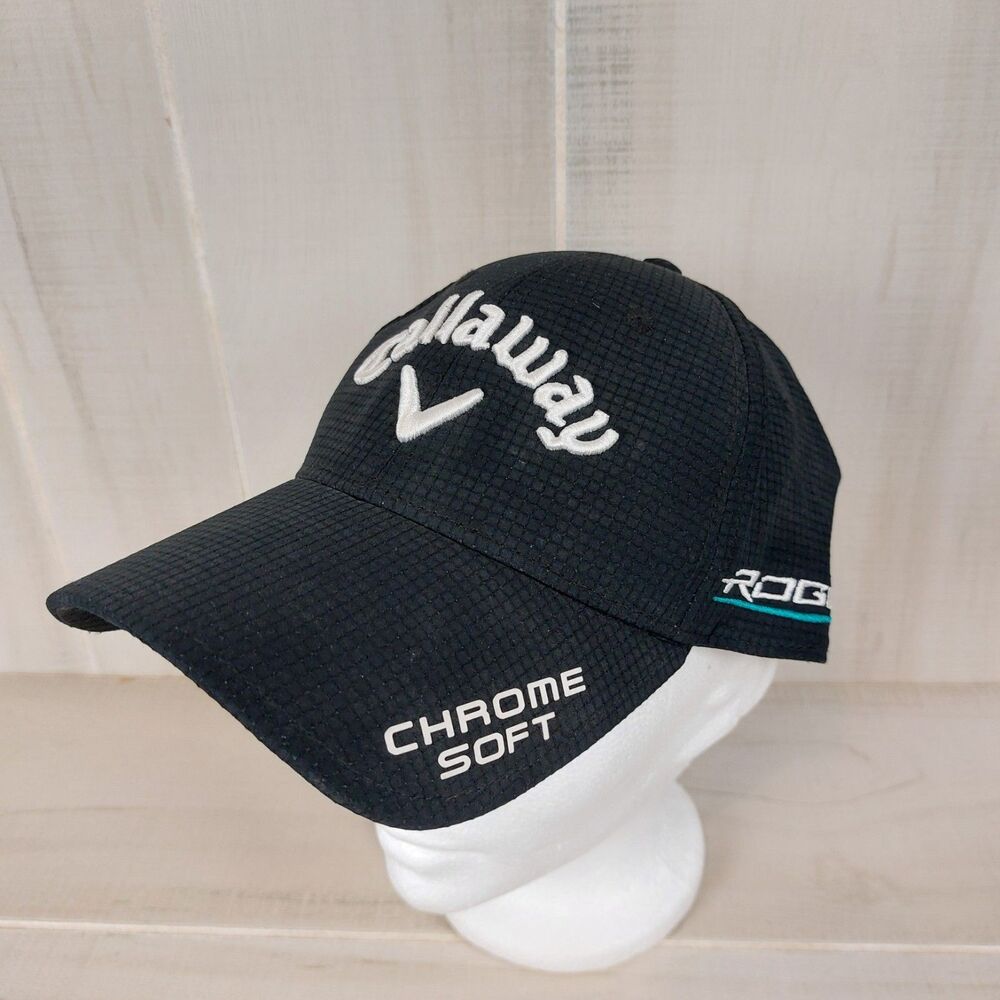 Callaway Golf Chrome Soft Odyssey Rogue Snapback Hat Cap Black